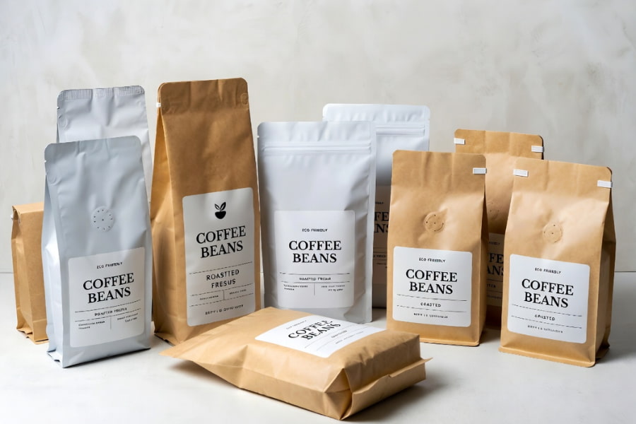 Overview of Most Popular coffee Bags to Design in 2024 by structure type
