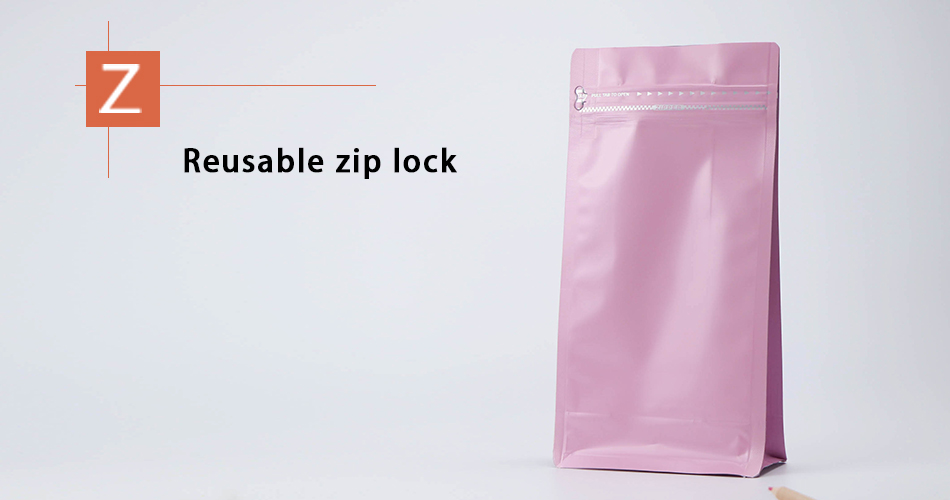 粉色方底袋产品展示