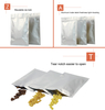 Foil Three Side Sealed Zip Pouches
