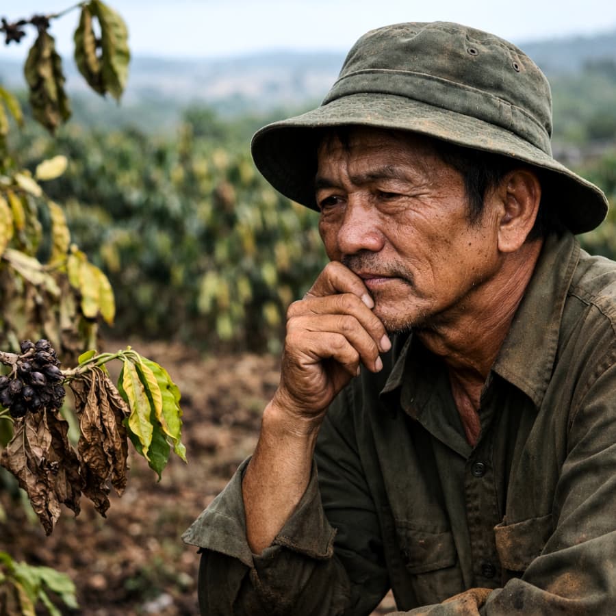 Vietnam’s Coffee Industry Faces Major Setback with 10% Production Decline: What’s Next for the Market?