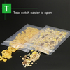 Clear Three Side Sealed Pouches With Zip