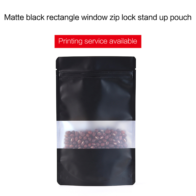 Stand Up Pouches-Matte Black