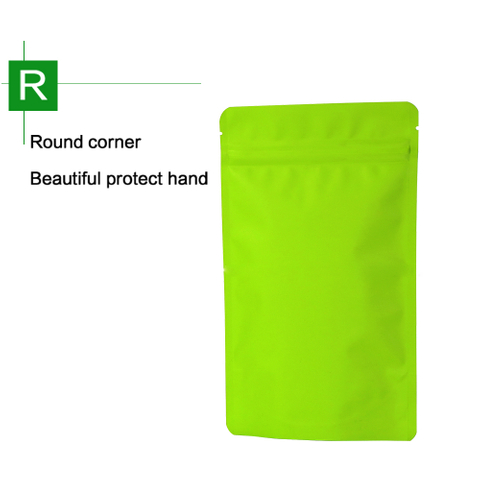 Stand Up Pouches--Matte green