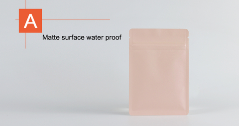 Colorful Three Side Sealed Zip Pouches