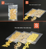 Clear Three Side Sealed Pouches With Zip