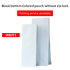  Flat Bottom Pouches Without Ziplock-Matte White