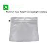 Stand Up Pouches Matte Black with hang hole 