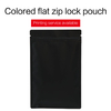 Colorful Three Side Sealed Zip Pouches