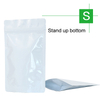  Glossy Colorful Stand Up Pouches-Glossy White