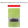 Stand Up Pouches-Matte Green