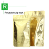 Glossy Colorful Stand Up Pouches-Glossy Gold