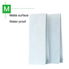 Flat Bottom valve Pouch Without Zip -Matte White