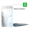 Glossy Colorful Stand Up Pouches-Glossy Silver