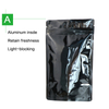 Glossy Colorful Stand Up Pouches-Glossy Black
