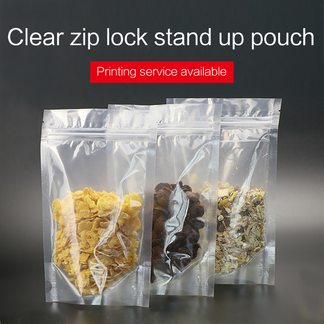 Clear Stand Up Pouches