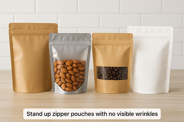 How To Avoid Wrinkles in Self-supporting Zipper Bags