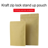 Kraft Stand Up Pouches