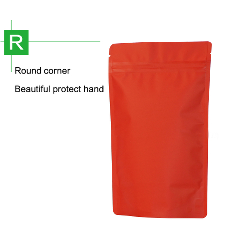 Stand Up Pouches--Matte red