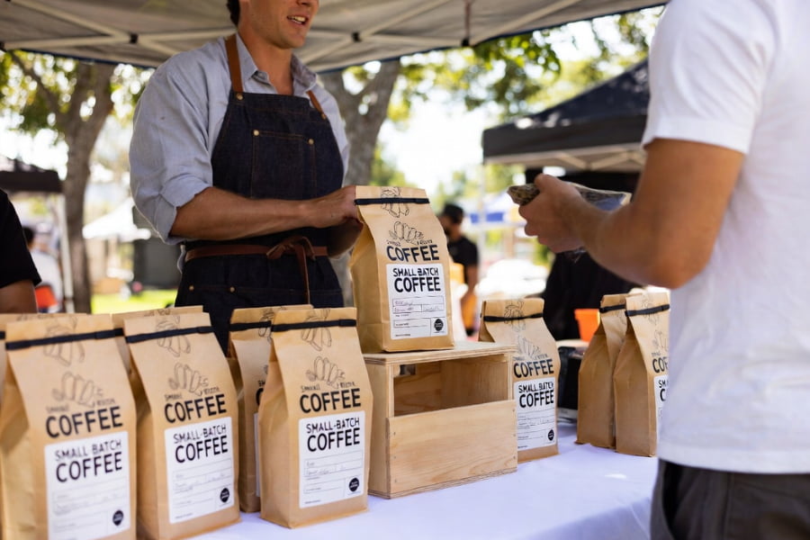 Where to Sell Your Coffee through farmers markets and local pop-up sales