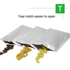 Foil Three Side Sealed Zip Pouches