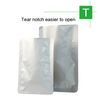 Silver Foil Vacuum Three Side Sealed Pouches