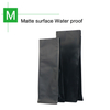 Flat Bottom Pouches Without Ziplock-Matte Black