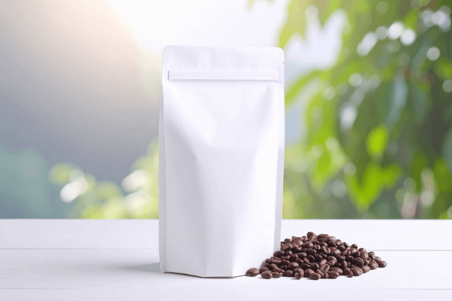 Sustainable blank coffee bags supporting faster and more flexible packaging for roasters